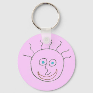 Funny Faces Keychain