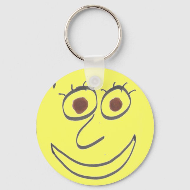 Funny Faces Keychain (Front)