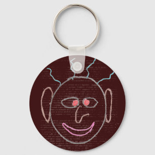 Funny Faces Keychain