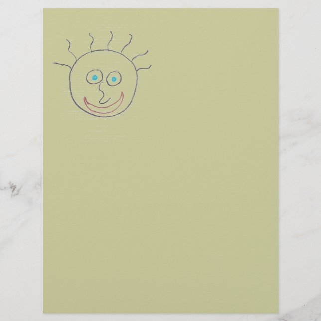 Funny Faces Letter Head (Front)