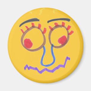 Funny Faces Magnet