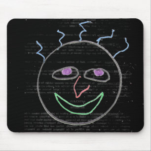 Funny Faces Mouse Mat