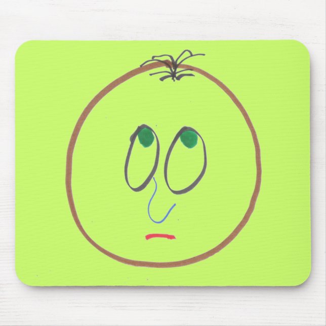 Funny Faces Mouse Pad (Front)