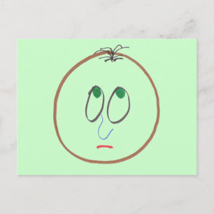 Funny Faces Postcard