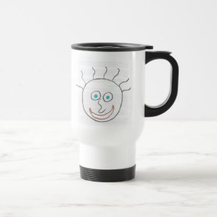 Funny Faces Travel Mug