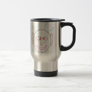 Funny Faces Travel Mug