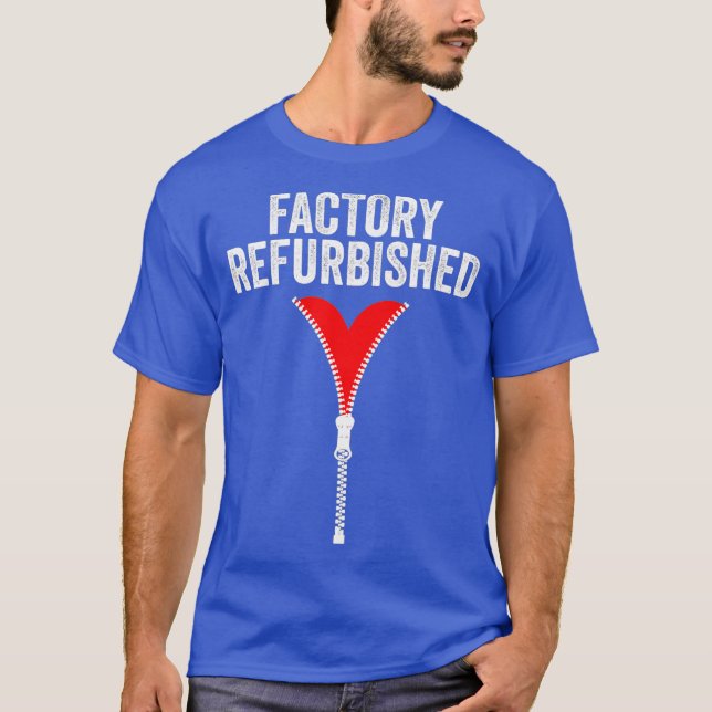 Funny Factory Refurbished Gift Open Heart T-Shirt (Front)