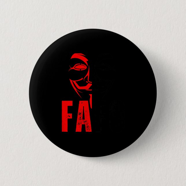 Funny! Fafo Funny Around Find Out Fafo  6 Cm Round Badge (Front)