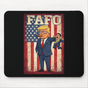 Funny Fafo Trump Fafo American Usa For Men Women _ Mouse Mat