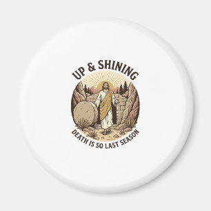 Funny Faith Resurrection Cave Vintage Engraving Sh Magnet