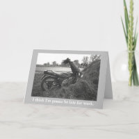 FUNNY/FAKE accident/customizable text Card