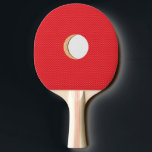 Funny Fake Hole & Fake Pips Out Ping Pong Paddle<br><div class="desc">Competition calls for a little gamesmanship, right? Let your opponent know that you're SO good, you can play with a hole in your paddle! This paddle has the illusion of a hole going right through it, and also fake pips (IMPORTANT: the pimples you see on the rubber are part of...</div>