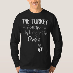 Funny Fall Baby Announcement Reveal for Parents Fa T-Shirt