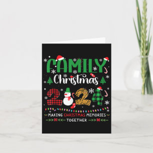 Funny Family Christmas 2024 Matching Outfit Xmas S Card