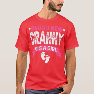 Funny Family Gender Reveal Proud New Granny It's A T-Shirt