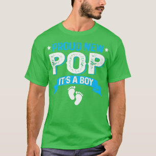 Funny Family Gender Reveal Proud New Pop It's A Bo T-Shirt