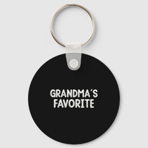 Funny Family Humor Grandparent Granhild Grandma's  Key Ring