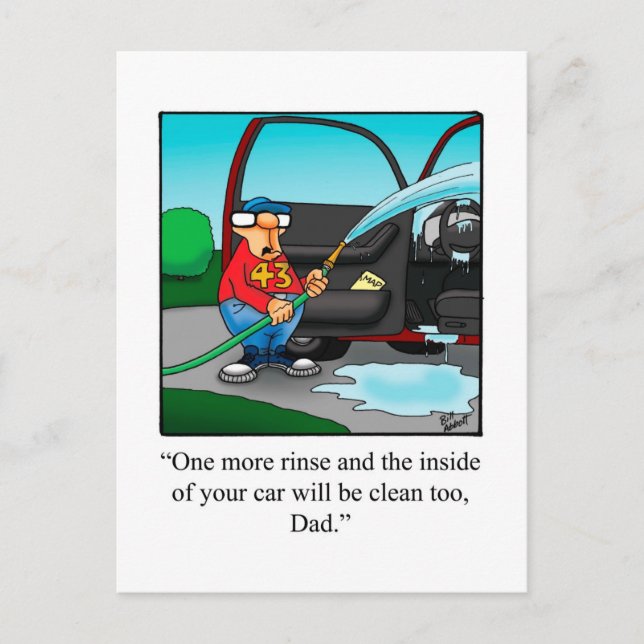 Funny "Family Humour" Postcard "Spectickles" (Front)