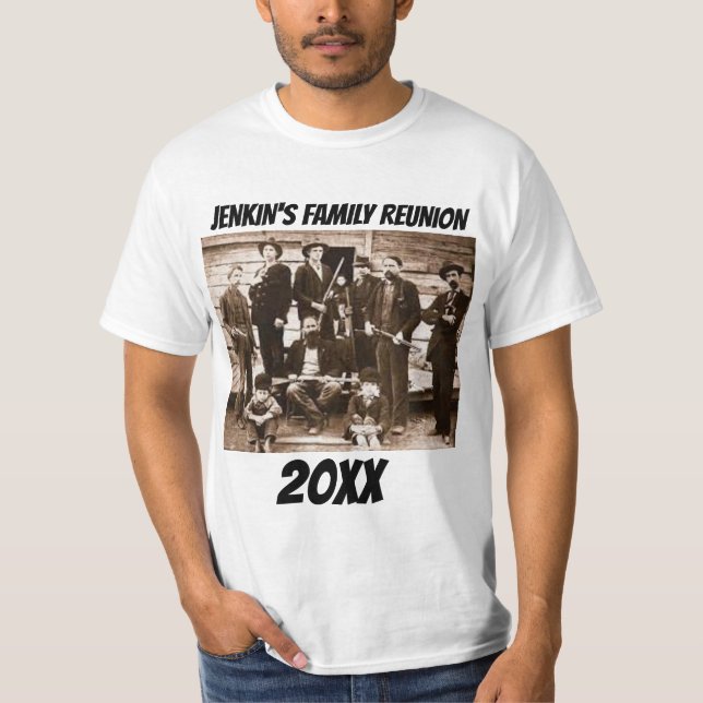 FUNNY FAMILY REUNION HATFIELDS CUSTOM T-SHIRTS (Front)