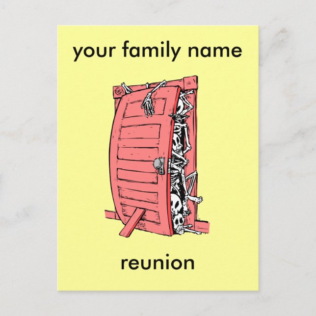 funny family reunion postcard (Front)