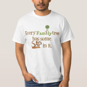 Funny Family Tree Sap T-Shirt