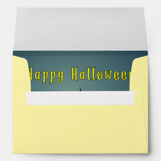 Funny Family Vacation Happy Halloween Envelope