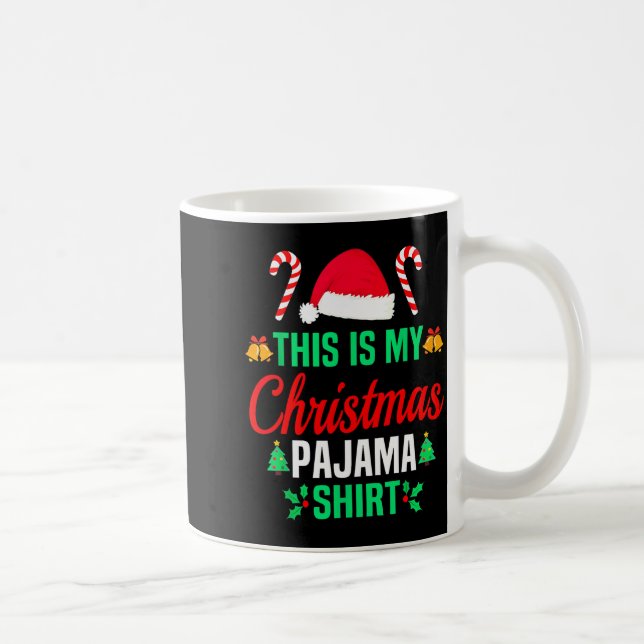 Funny Family Xmas Men Women Kids This Is My Christ Coffee Mug (Right)