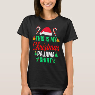 Funny Family Xmas Men Women Kids This Is My Christ T-Shirt