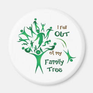 Funny FamilyTree Magnet
