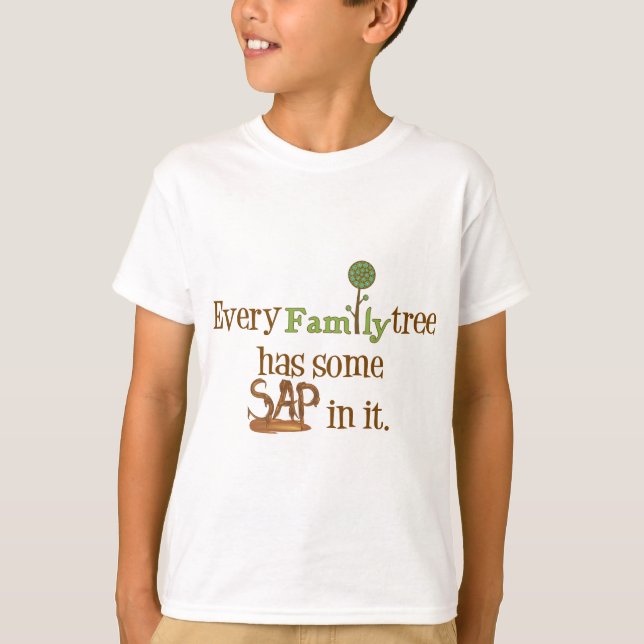 Funny FamilyTree T-Shirt (Front)