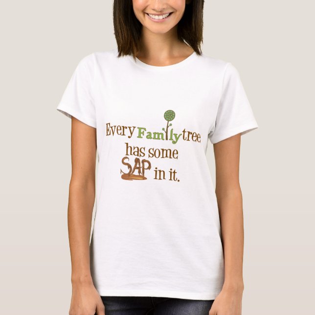 Funny FamilyTree T-Shirt (Front)