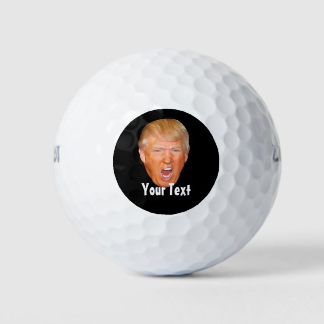 Funny Famous President Golf Balls (Front)