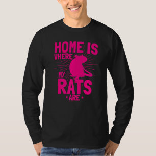 Funny Fancy Rat Saying Vintage Pet Rat Owner Retro T-Shirt