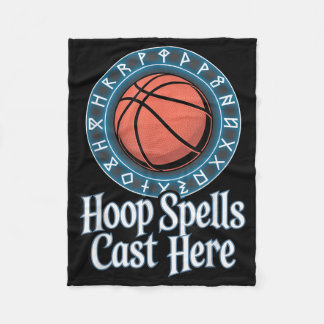 Funny Fantasy Basketball Spell League Draught Game Fleece Blanket