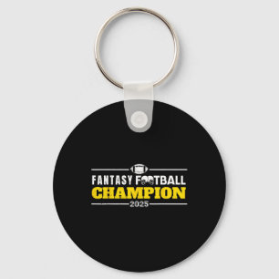 Funny Fantasy Football 2025 Champion Fantasy Footb Key Ring