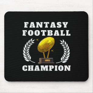 Funny Fantasy Football 2025 Champion Fantasy Footb Mouse Mat