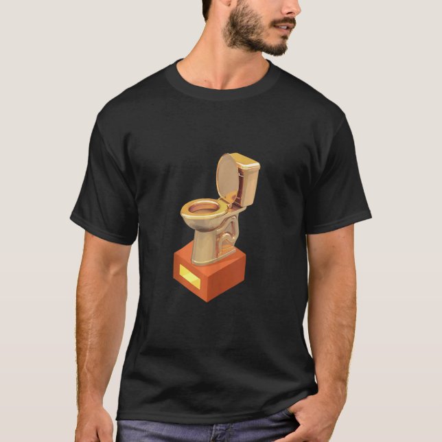 Funny Fantasy Football Loser Toilet T-Shirt (Front)