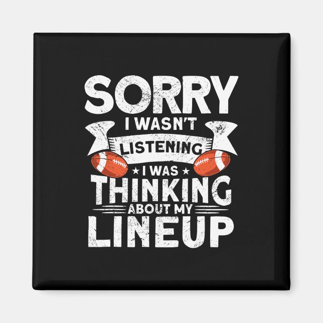 Funny Fantasy Football Player Outfit - Fantasy Foo Magnet (Front)