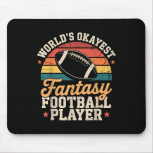 Funny Fantasy Football Player Outfit - Fantasy Foo Mouse Mat