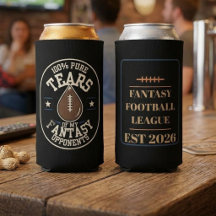 Funny Fantasy Football Winner Seltzer Can Cooler