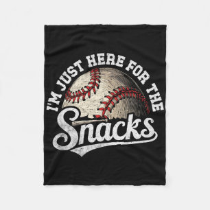 Funny Fantasy Sell League I'm Just Here For The Sn Fleece Blanket