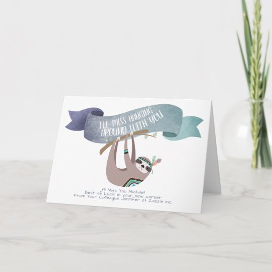 farewell cards zazzle uk