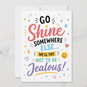 Funny Farewell Card Coworker Leaving Card