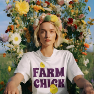 Funny "Farm Chick" T-Shirt