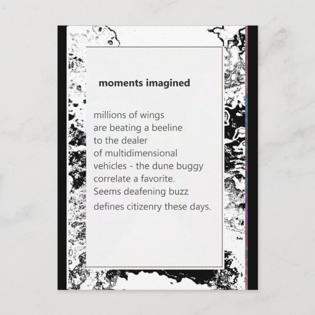 Funny Farm Poem Card #12 (Front)