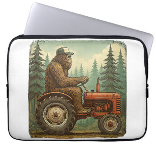 Funny Farmer Design Men Tractor Rancher Farm Dad Laptop Sleeve