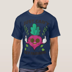 Funny Farmer Farmers Life Just Can't Beet Farming T-Shirt