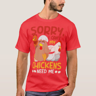 Funny Farmer Farming Chicken Lover Farm Animal Chi T-Shirt