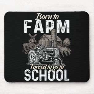 Funny Farmer Shirt Men Tractor Boys Tractor Lover Mouse Mat