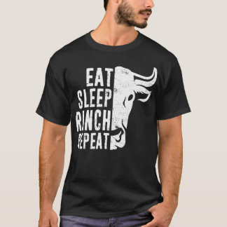 Funny Farming Dairy Farmer Herd That Distressed Ty T-Shirt